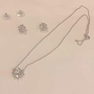 3 piece earring necklace set